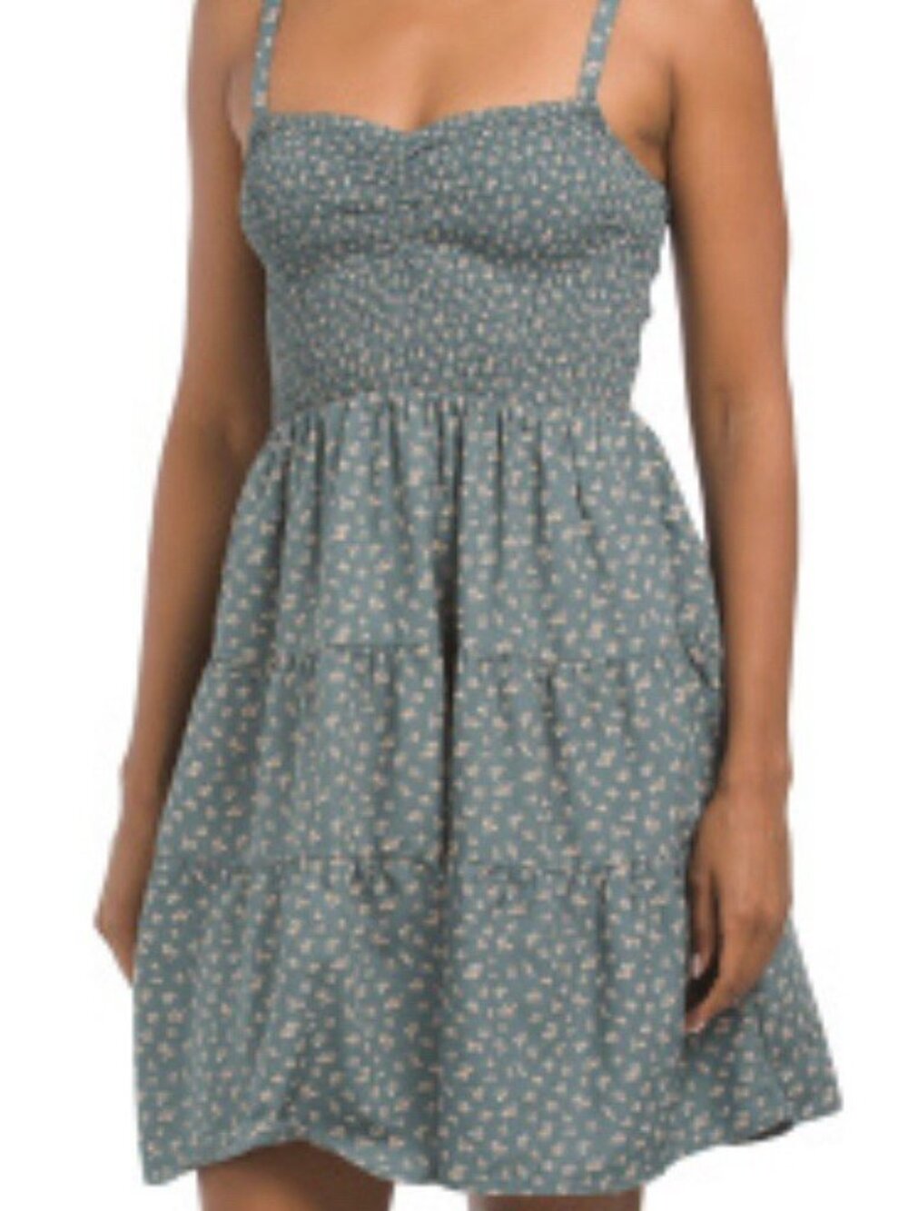 Madewell Tucker Tie Strap Mini Dress - Picture 1 of 7